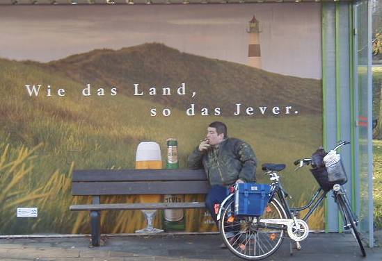 Jever-Werbung als Realsatire